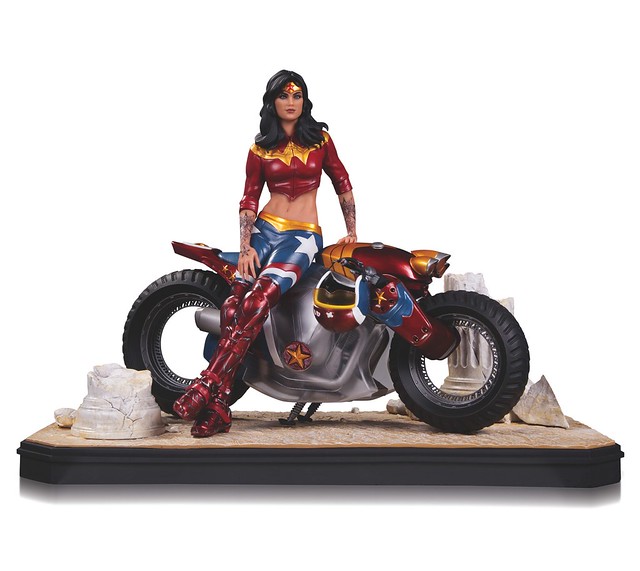 DC Collectibles【暴走族神力女超人】Wonder Woman 全身雕像作品