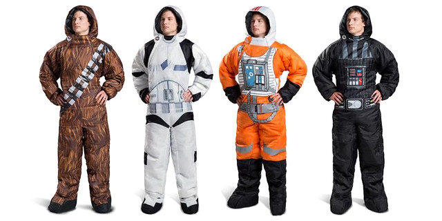 決定了！今年過冬在家就靠你啦～ 《星際大戰》穿著式睡袋 Wearable Star Wars Sleeping Bags by Selk'bag