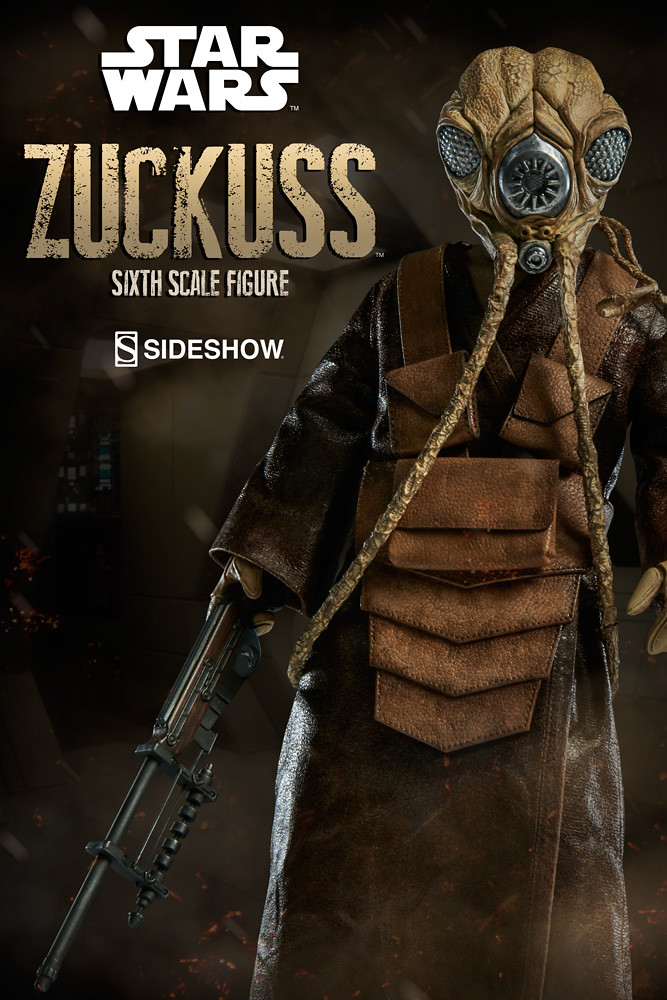 Sideshow Collectibles【賞金獵人：扎庫斯】星際大戰系列 Zuckuss 1/6 比例人偶作品