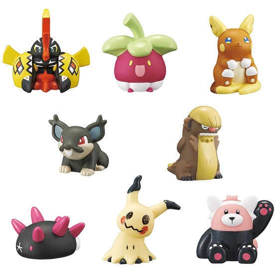 《精靈寶可夢 太陽/月亮》ポケモンキッズ POKEMON KIDS 太陽＆月亮 VS卡璞・鳴鳴！篇  手指套偶