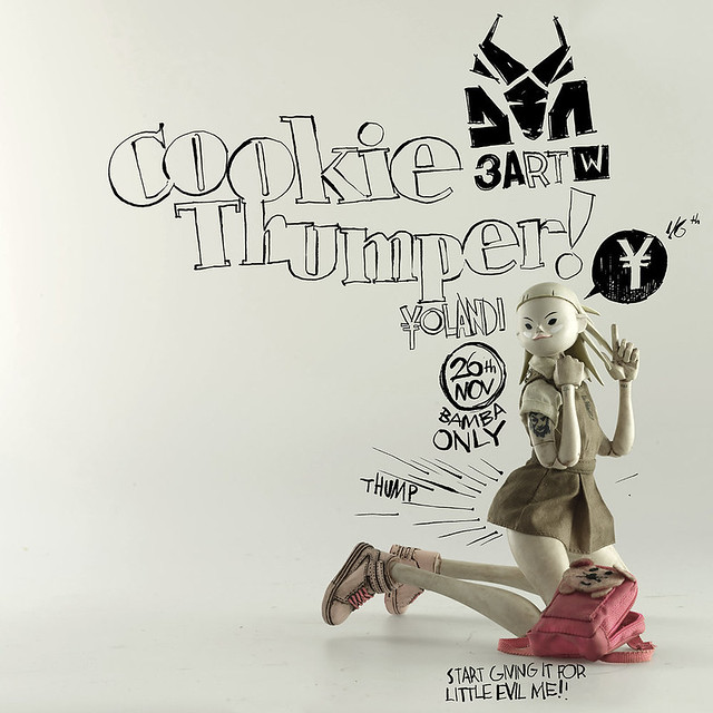 3ART【回答樂團：尤蘭蒂】DIE ANTWOORD COOKIE THUMPER ¥OLANDI 1/6 比例人偶作品