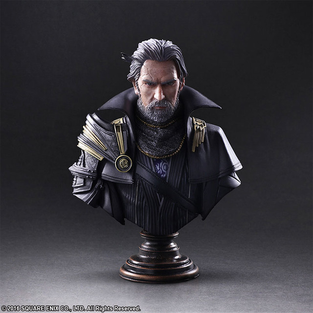 威嚴、溫柔的路西斯國王《FINAL FANTASY XV》スタティックアーツバスト 雷吉斯·路西斯·凱拉姆 胸像