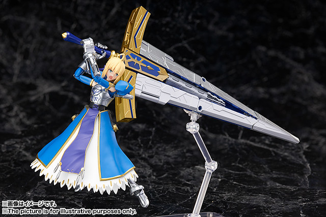 《Fate/Grand Order》ARMOR GIRLS PROJECT SABER/阿爾托莉亞・潘德拉岡＆可變式約束勝利之劍（Variable Excalibur）