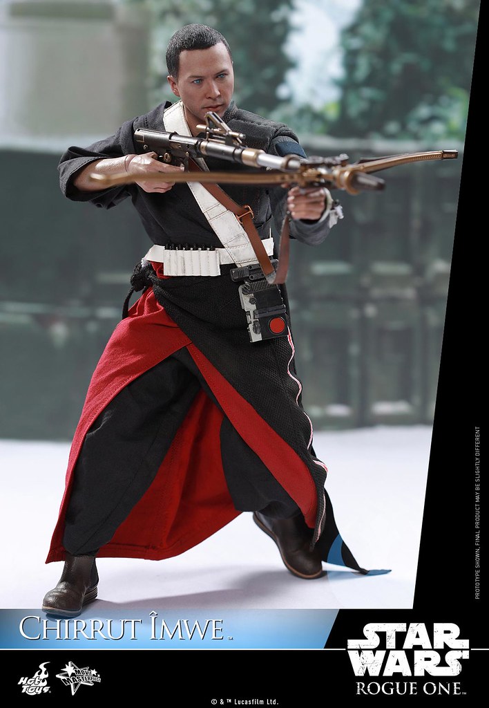 Hot Toys – MMS402&403 – 星際大戰外傳：俠盜一號【Chirrut Îmwe】甄子丹 1/6 比例人偶作品