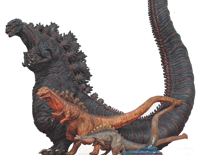 東寶怪獸集系列 正宗 哥吉拉 第一 四型態 共同推出 玩具人toy People News