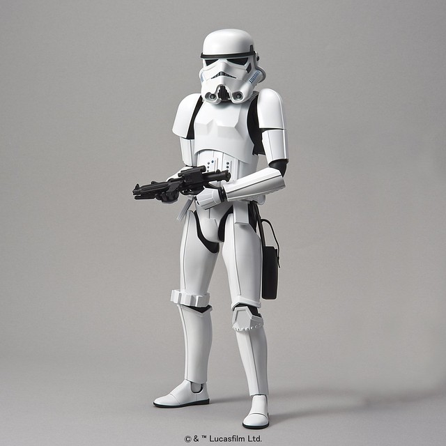《星際大戰》組裝模型系列「1/6比例」帝國風暴兵 スター・ウォーズ ストームトルーパー 1/6スケール