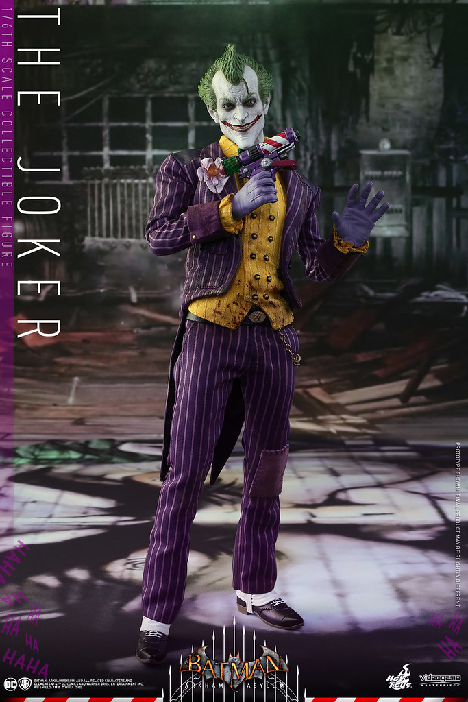 Hot Toys – VGM27 – 《蝙蝠俠：阿卡漢瘋人院》1/6 比例【小丑】Batman: Arkham Asylum The Joker