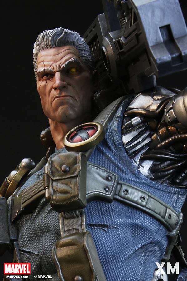 XM Studios®【機堡】MARVEL Cable 1/4 比例全身雕像作品