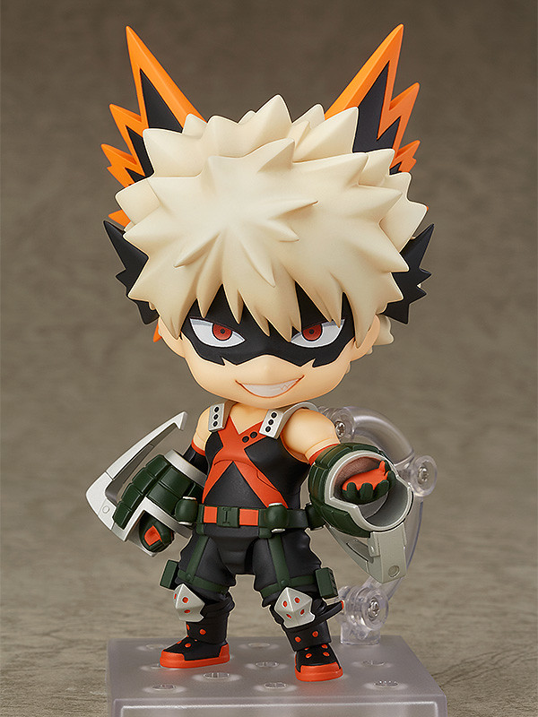 爆發的天才少年！黏土人 ねんどろいど《我的英雄學院》爆豪勝己 Hero’s Edition 爆豪勝己 ヒーローズ・エディション