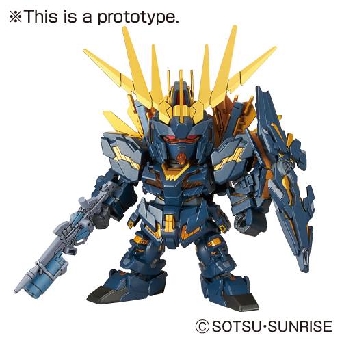 SD GUNDAM EX-STANDARD 《機動戰士鋼彈UC》獨角獸鋼彈2號機 報喪女妖·命運女神(毀滅模式)