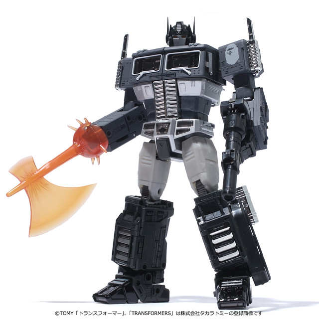 變形金剛 × A BATHING APE® MP 柯博文 黑色迷彩版 トランスフォーマー TRANSFORMERS MP CONVOY BAPE® BLACK CAMO VERSION