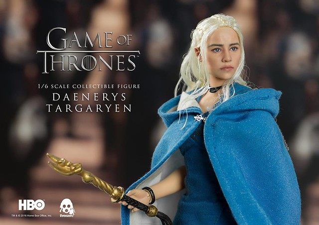 threezero 冰與火之歌系列【龍之母：丹妮莉絲．坦格利安】Daenerys Targaryen 1/6 比例人偶作品