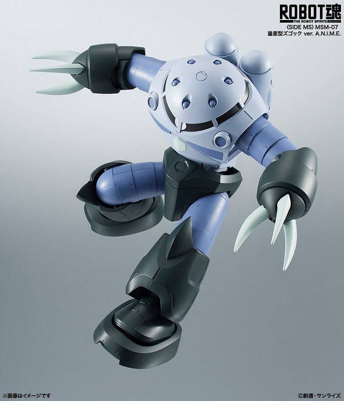 ROBOT魂 《機動戰士鋼彈》量産型茲寇克 ver. A.N.I.M.E.【新增官圖＆販售資訊】