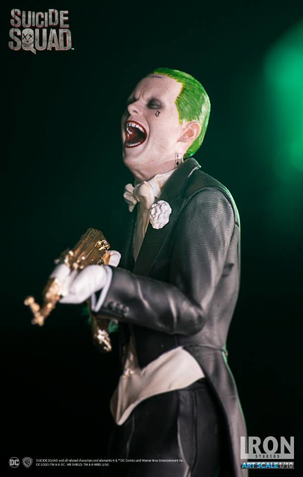 Iron Studios 自殺突擊隊【小丑燕尾服版】Suicide Squad The Joker 1/10 比例全身雕像作品
