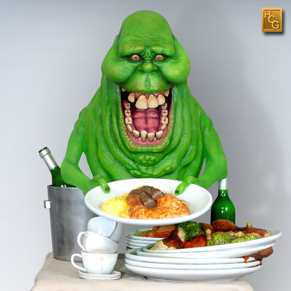 Hollywood Collectibles Group【貪吃史萊姆】Ghostbusters Slimer 1/4 比例雕像作品 HCG 限定版