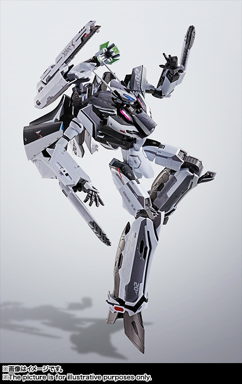 翱翔天空的死神 DX超合金 《超時空要塞Δ》VF-31F 齊格菲（梅薩機） ジークフリード（メッサー・イーレフェルト機）