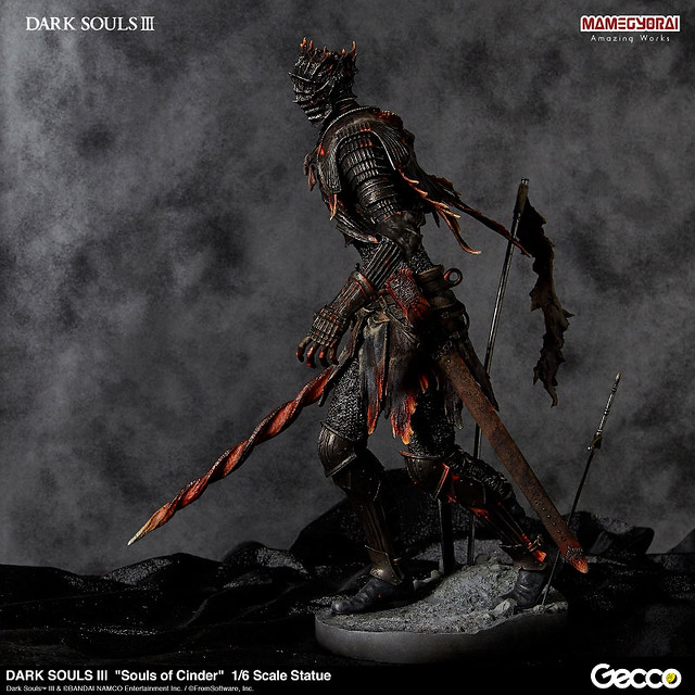 Gecco《黑暗靈魂III》薪王們的化身 王たちの化身 Soul of Cinder 1/6比例雕像