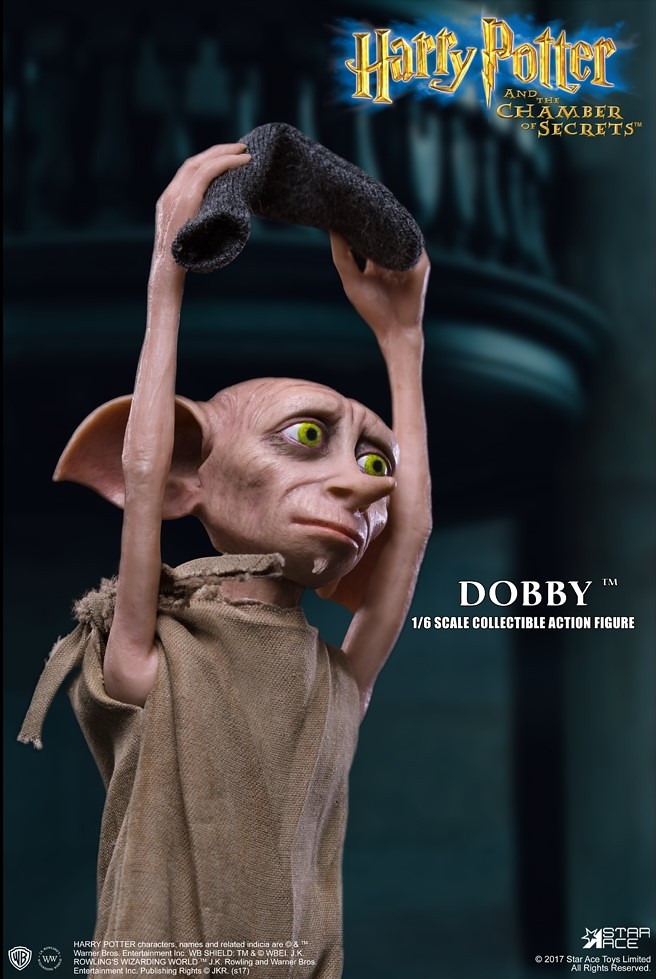 Star Ace Toys 哈利波特：消失的密室【家庭小精靈多比】Dobby 1/6 比例人偶作品