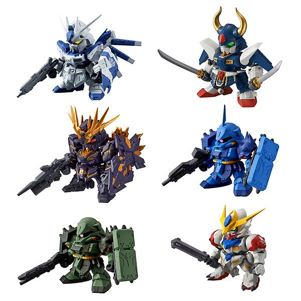 《機動戰士鋼彈》轉蛋戰士f 01 全新登場！ガシャポン戦士フォルテ01