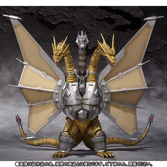 「魂ネイションズ10周年」記念特別販售【抽選販售】S.H.MonsterArts 機械帝王基多拉メカキングギドラ