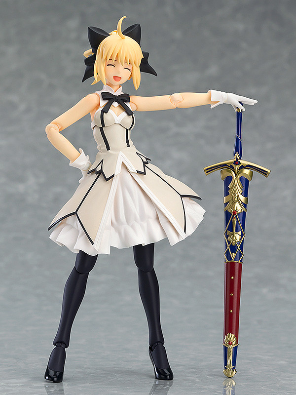 純白的騎士姬 figma《Fate/Grand Order》Saber/阿爾托莉亞・潘德拉岡[Lily] 第三再臨ver.