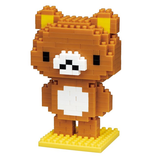 nanoblock 拉拉熊、懶熊妹 & 黃色小雞 ナノブロック リラックマ コリラックマ キイロイトリ