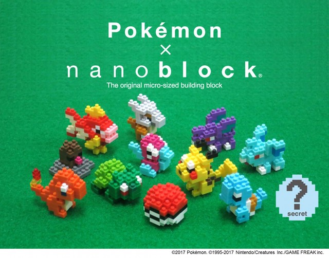 nanoblock 迷你精靈寶可夢系列 ミニポケットモンスターシリーズ