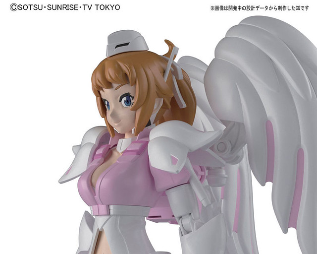 HGBF 1/144《鋼彈創鬥者TRY》 超級文奈 阿克西斯天使ver. すーぱーふみな アクシズエンジェルver.