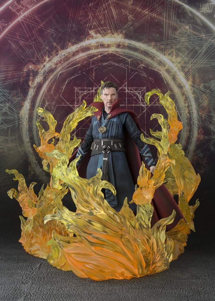 多瑪暮，我想談個條件... S.H.Figuarts 奇異博士 & 金色火焰限定版 S.H. Figuarts Doctor Strange & Burning Flame Set