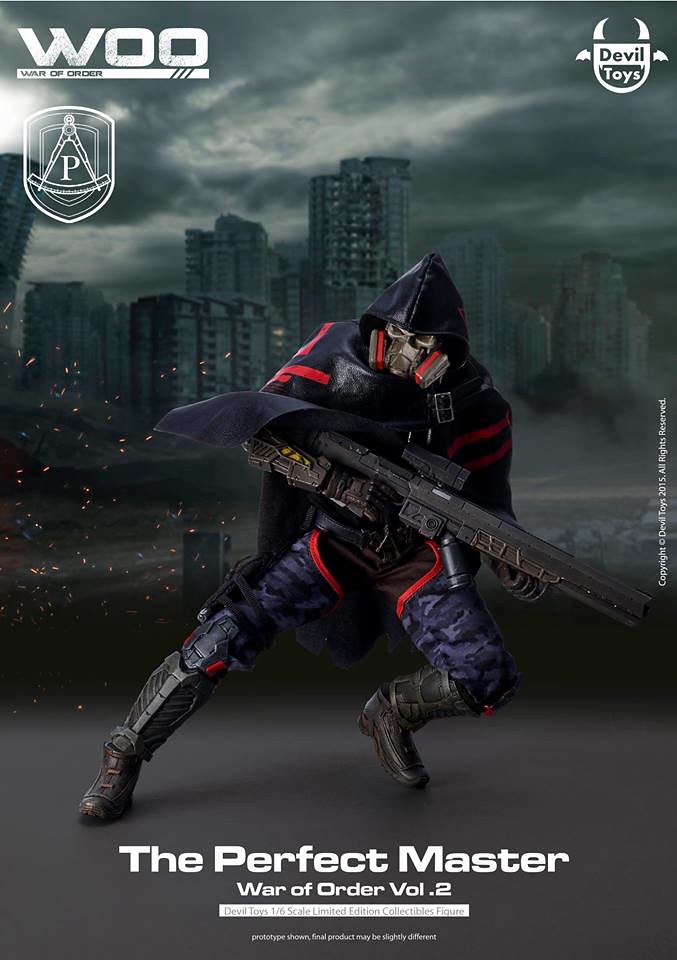 待望已久的科幻軍武新作再臨！Devil Toys - The Perfect Master 1/6th scale collectible figures