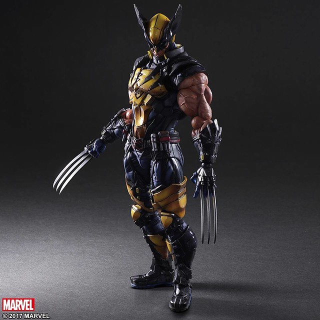 PLAY ARTS改 MARVEL COMICS 變體版【金鋼狼】MARVEL UNIVERSE VARIANT PLAY ARTS -KAI- WOLVERINE