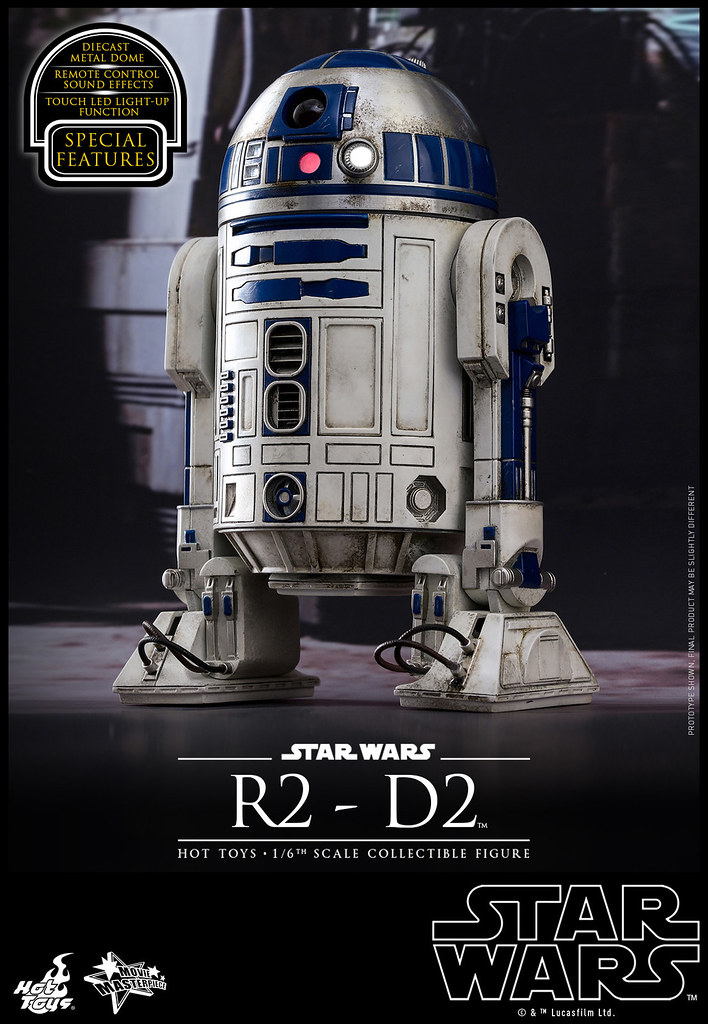 Hot Toys – MMS408 – STAR WARS：原力覺醒【R2-D2】1/6 比例機器人作品