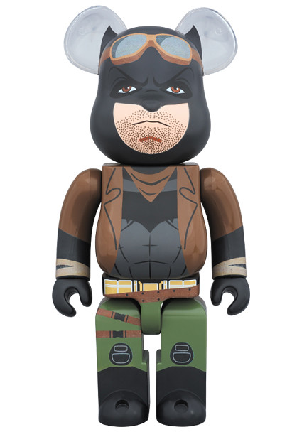 MEDICOM TOY BE@RBRICK 系列【噩夢蝙蝠俠、神力女超人】蝙蝠俠對超人：正義曙光 Knightmare Batman and Wonder Woman