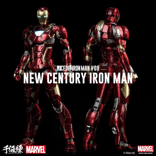 WF2017 WINTER 限定販售！千值練RE:EDIT IRON MAN #09 NEW CENTURY