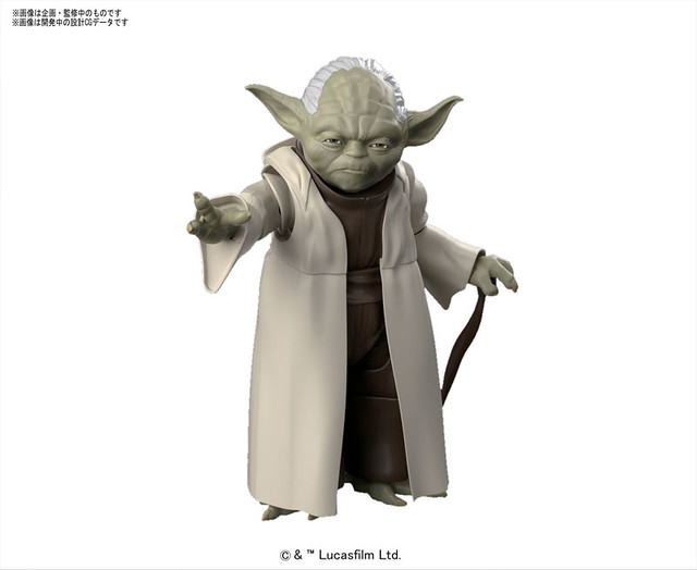 《星際大戰》組裝模型系列 – 絕地大師「尤達」登場！プラモデル スター・ウォーズ 1/6 ヨーダ 