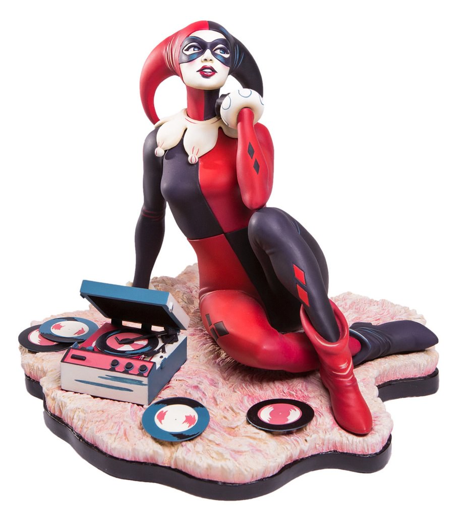 我的Mr. J 到底在哪裡？！MONDO【小丑女哈莉．奎茵】Waiting for My J Man Harley Quinn 全身雕像作品