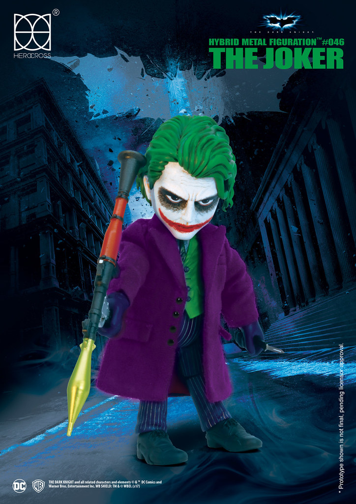 HEROCROSS【黑暗騎士：小丑】The Dark Knight The Joker HMF#046