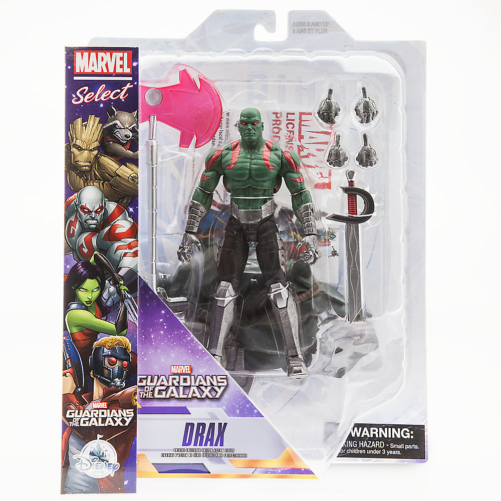 Marvel Select【星際異攻隊：毀滅者德拉克斯】Guardians of the Galaxy Drax 7 吋可動人偶作品