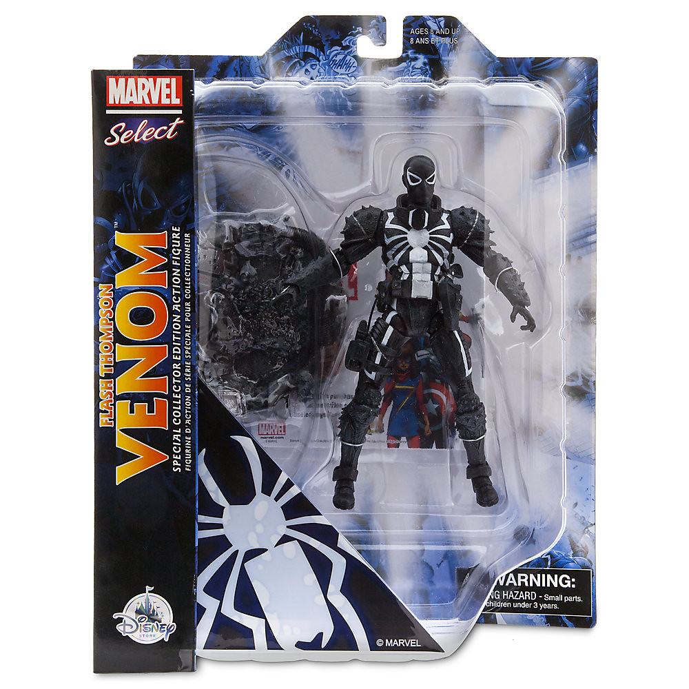 Marvel Select【猛毒特工：閃電．湯普森】Agent Venom Flash Thompson 7 吋可動人偶作品