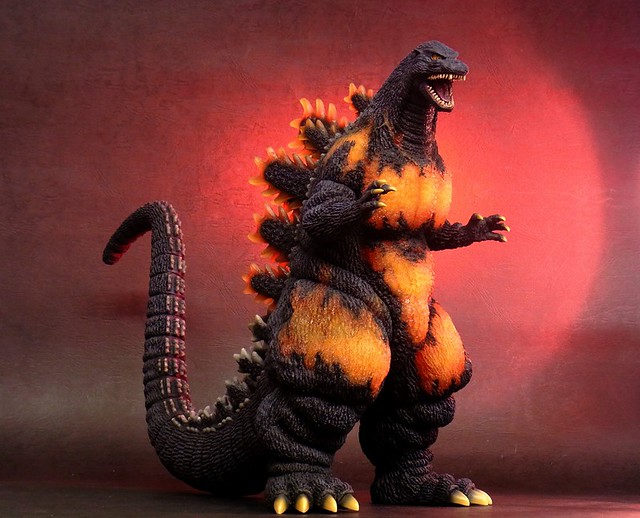 X-PLUS TOYS 東寶30cm系列《哥吉拉vs戴斯特洛伊亞》哥吉拉1995 東宝30cmシリーズ/ ゴジラ vs デストロイア: ゴジラ 1995