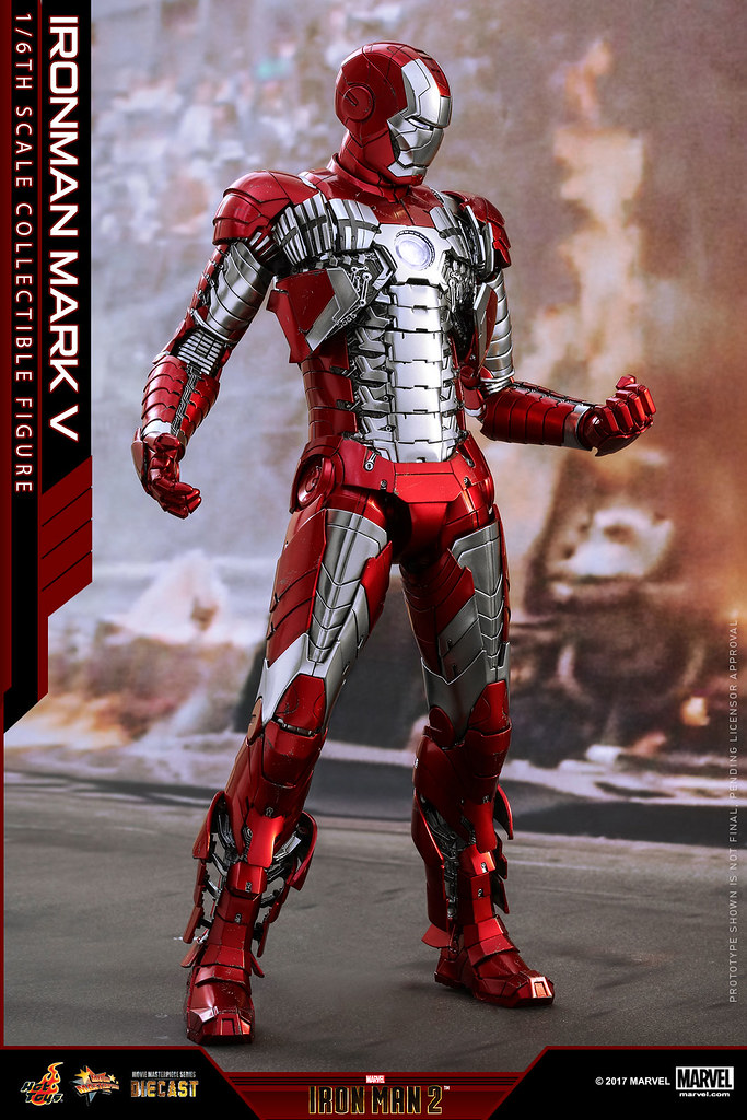 Hot Toys – MMS400D18 – 鋼鐵人2【鋼鐵人馬克5：合金版】Mark V