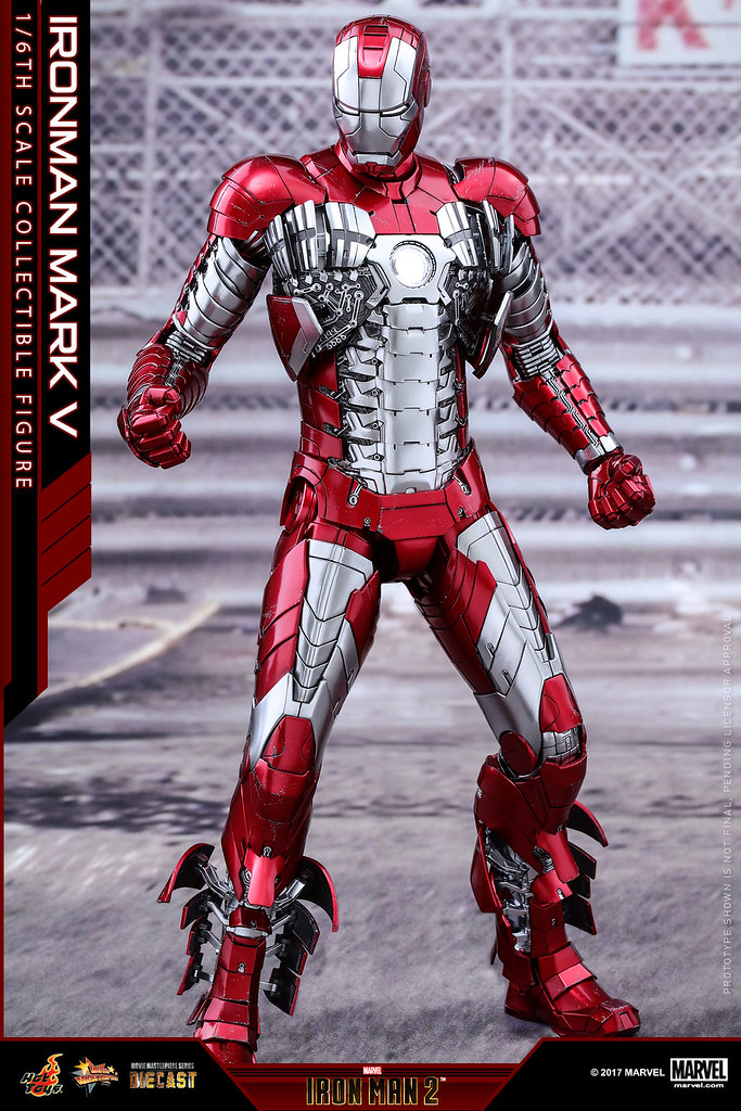 Hot Toys – MMS400D18 – 鋼鐵人2【鋼鐵人馬克5：合金版】Mark V