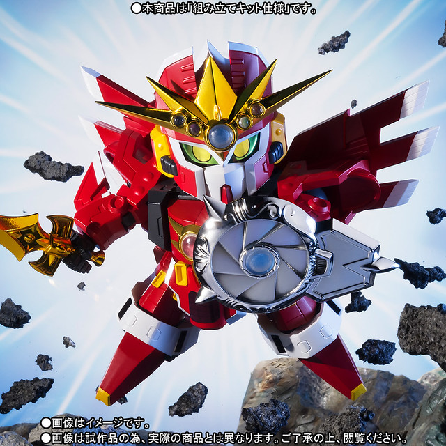 紅色神秘機兵復活！元祖SD鋼彈外傳 「機甲神艾爾蓋亞」元祖SDガンダムワールド 機甲神エルガイヤー  