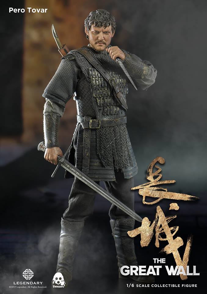 threezero 長城【派洛．托瓦爾】The Great Wall Pero Tovar 1/6 比例人偶作品