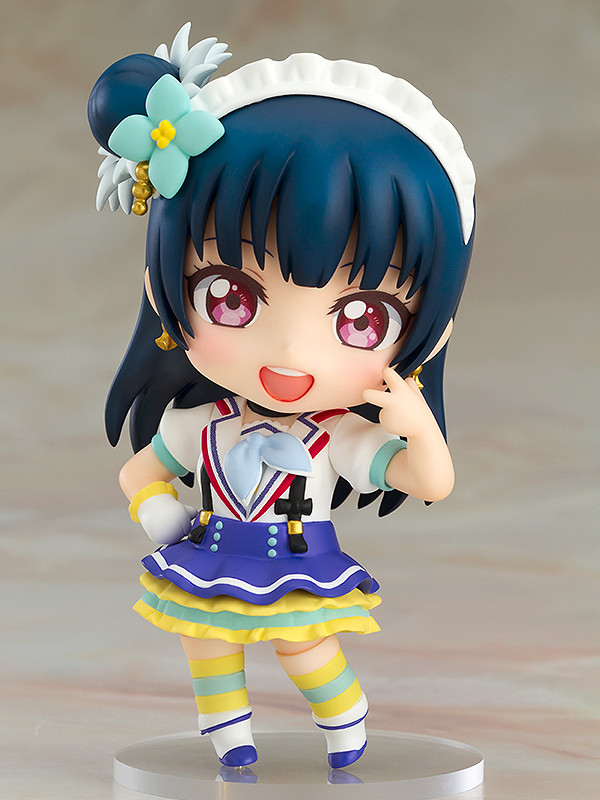 墮天使夜羽降臨！黏土人 ねんどろいど《Lovelive!Sunshine!!》 津島善子