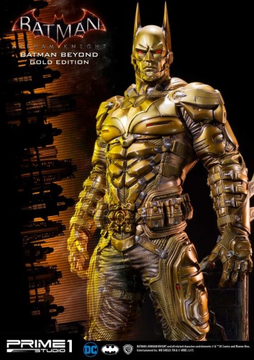 Prime 1 Studio 蝙蝠俠：阿卡漢騎士【黃金未來蝙蝠俠】Batman Beyond Gold Edition 1/3 比例全身雕像作品