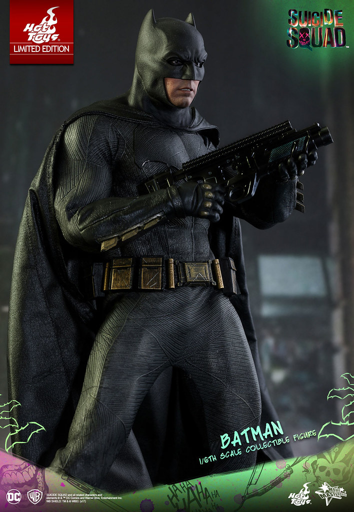 Hot Toys – MMS409 – 自殺突擊隊【蝙蝠俠】Batman 1/6 比例人偶作品