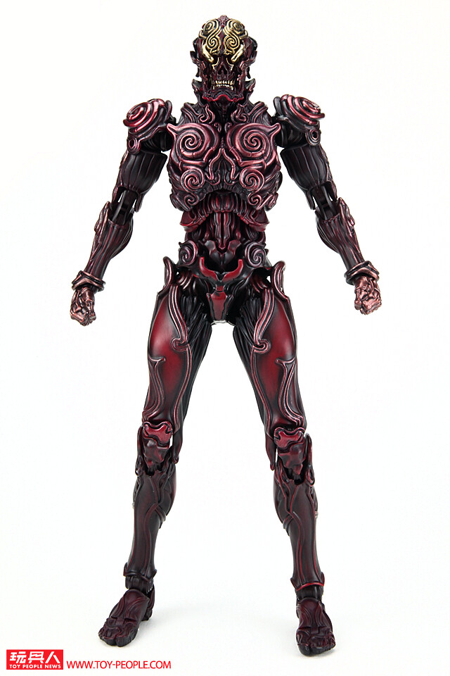 鬼才大師全新原創作品！1000toys × 竹谷隆之【縄文傀儡燕脂】開