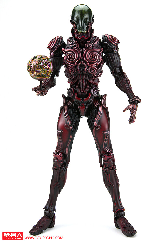 竹谷隆之 縄文傀儡 Enzi 燕脂 Joumon Kugutu　1000toys 1000Toys x 竹谷隆之1/6 绳纹傀儡：ENZI臙脂、BOKKOKU墨黑- 拆盒