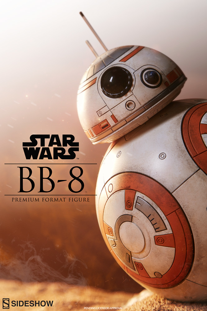 雕像配件包？！Sideshow Collectibles【BB-8】STAR WARS：原力覺醒 1/4 比例全身雕像作品
